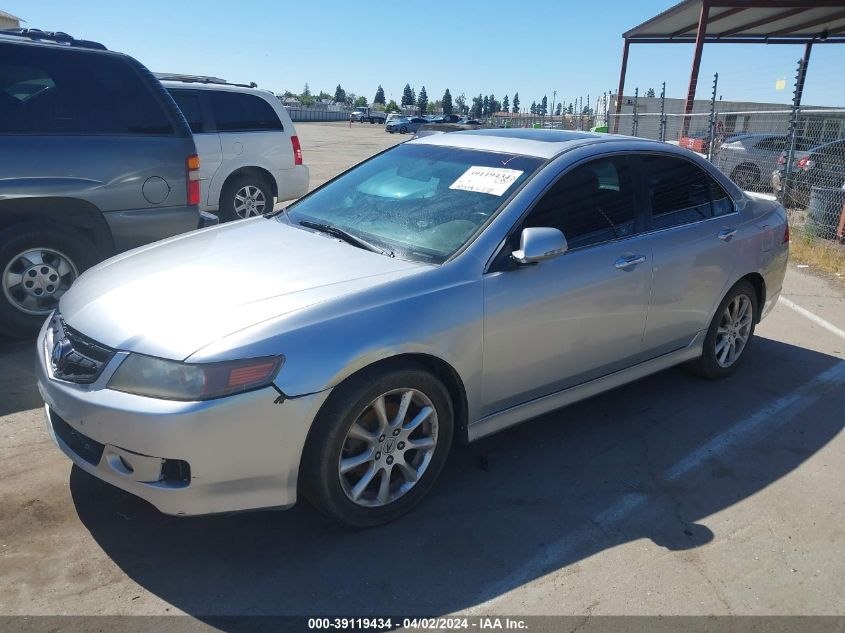 2007 Acura Tsx VIN: JH4CL96847C008826 Lot: 39119434