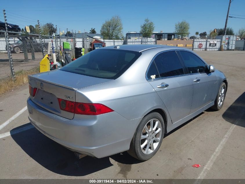 2007 Acura Tsx VIN: JH4CL96847C008826 Lot: 39119434