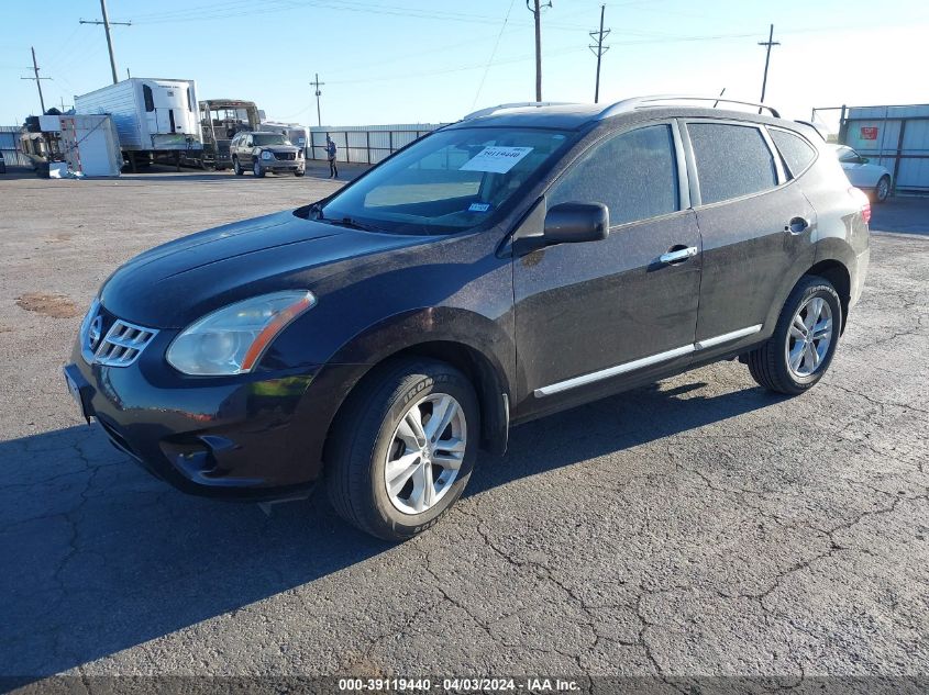 2012 Nissan Rogue Sv VIN: JN8AS5MT8CW256411 Lot: 40454347