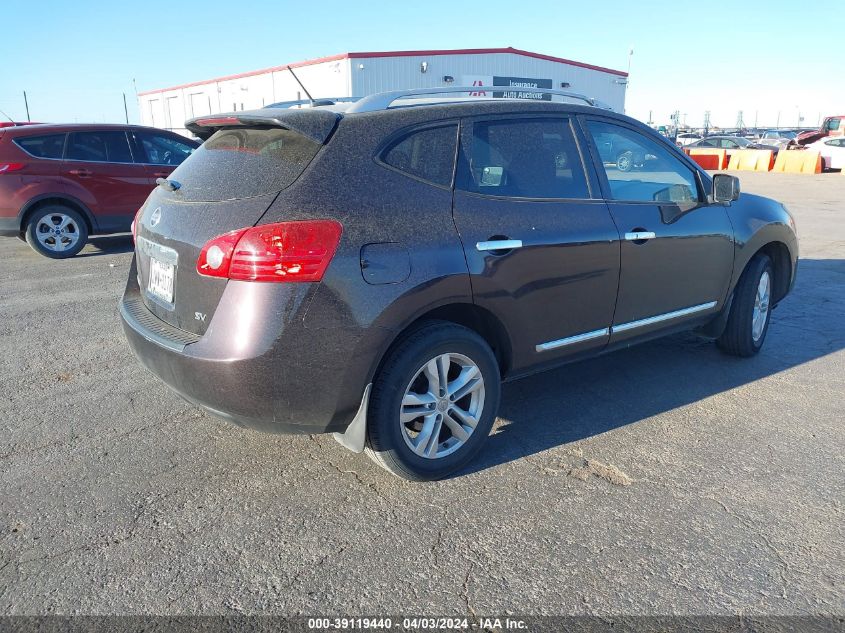 2012 Nissan Rogue Sv VIN: JN8AS5MT8CW256411 Lot: 40454347