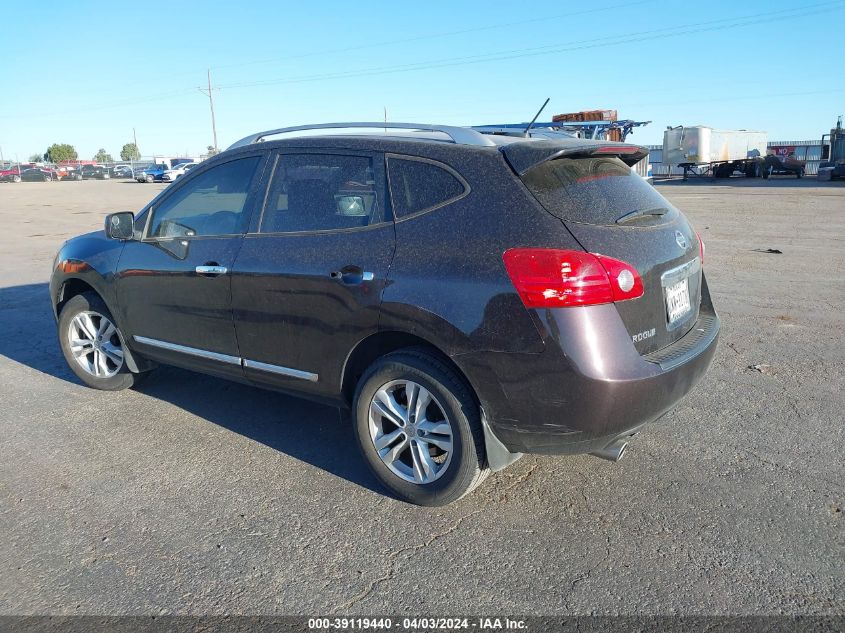 2012 Nissan Rogue Sv VIN: JN8AS5MT8CW256411 Lot: 40454347