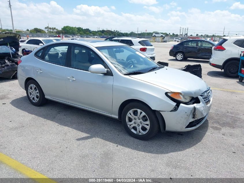 2010 Hyundai Elantra Gls VIN: KMHDU4AD0AU050613 Lot: 39119460