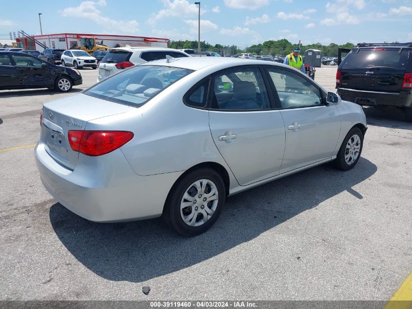 2010 Hyundai Elantra Gls VIN: KMHDU4AD0AU050613 Lot: 39119460