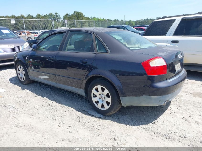 WAUJC68E93A157648 | 2003 AUDI A4