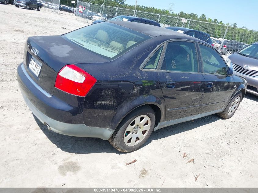 WAUJC68E93A157648 | 2003 AUDI A4