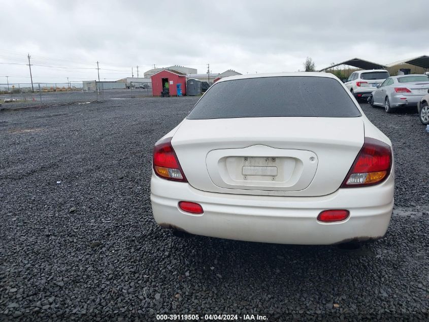 2002 Oldsmobile Aurora 3.5 VIN: 1G3GR64H724188339 Lot: 39119505