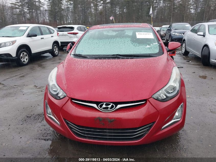 KMHDH4AH9FU250954 | 2015 HYUNDAI ELANTRA