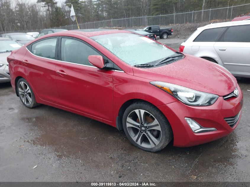 KMHDH4AH9FU250954 | 2015 HYUNDAI ELANTRA