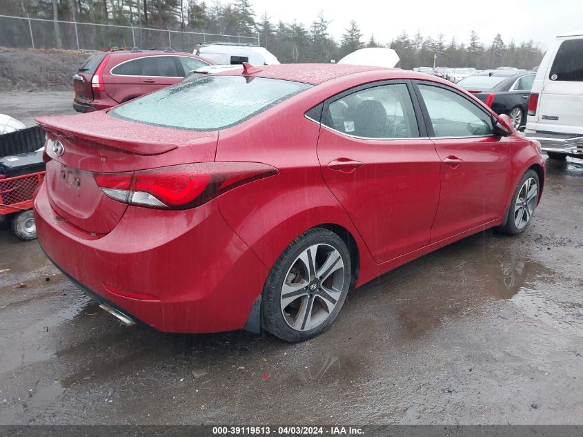 KMHDH4AH9FU250954 | 2015 HYUNDAI ELANTRA