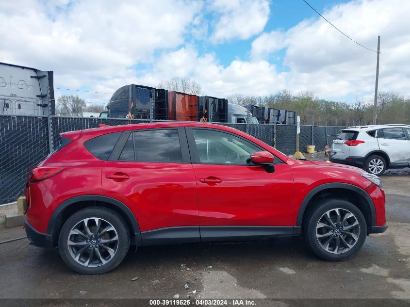 2016 Mazda Cx-5 Grand Touring VIN: JM3KE4DY3G0734876 Lot: 39119525