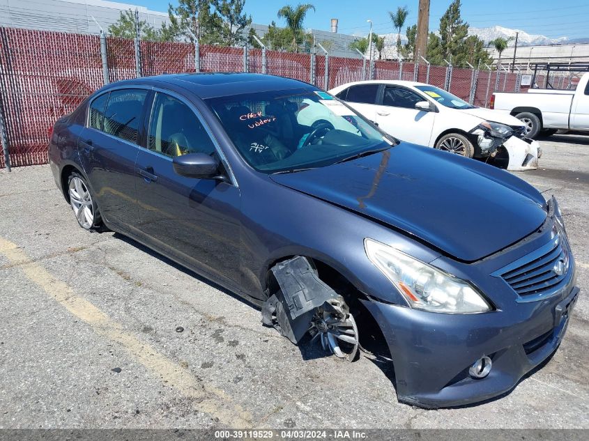 2011 Infiniti G37 Journey VIN: JN1CV6AP9BM504462 Lot: 39119529