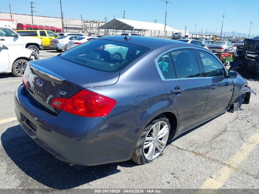 2011 Infiniti G37 Journey VIN: JN1CV6AP9BM504462 Lot: 39119529