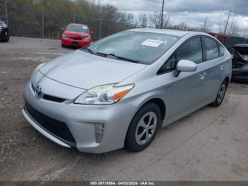 JTDKN3DU1C5460428 | 2012 TOYOTA PRIUS