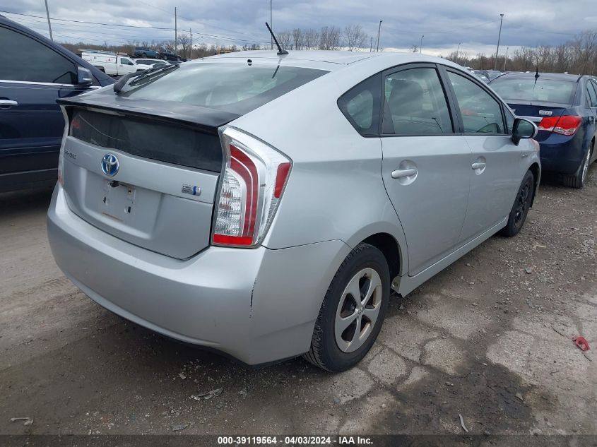 JTDKN3DU1C5460428 | 2012 TOYOTA PRIUS