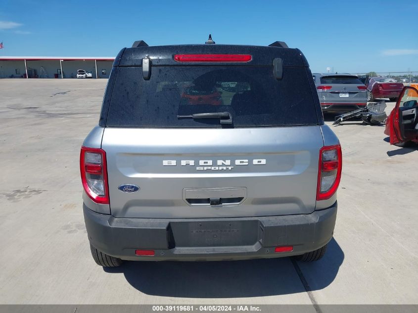 2022 Ford Bronco Sport Outer Banks VIN: 3FMCR9C62NRE30316 Lot: 39119681