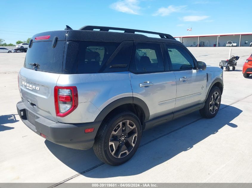 2022 Ford Bronco Sport Outer Banks VIN: 3FMCR9C62NRE30316 Lot: 39119681