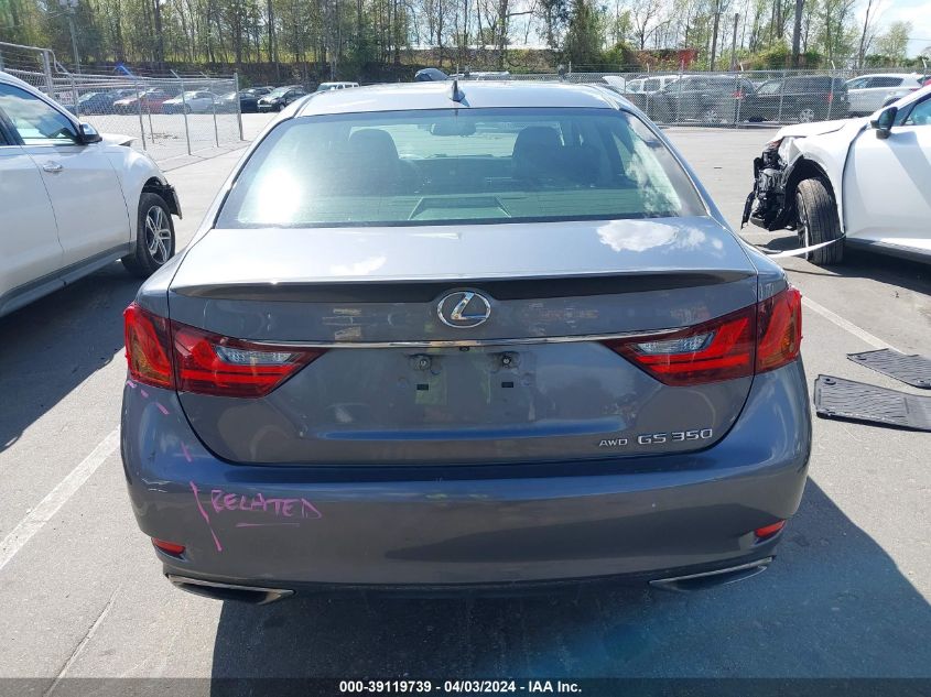 2015 Lexus Gs 350 VIN: JTHCE1BL2FA002636 Lot: 39119739