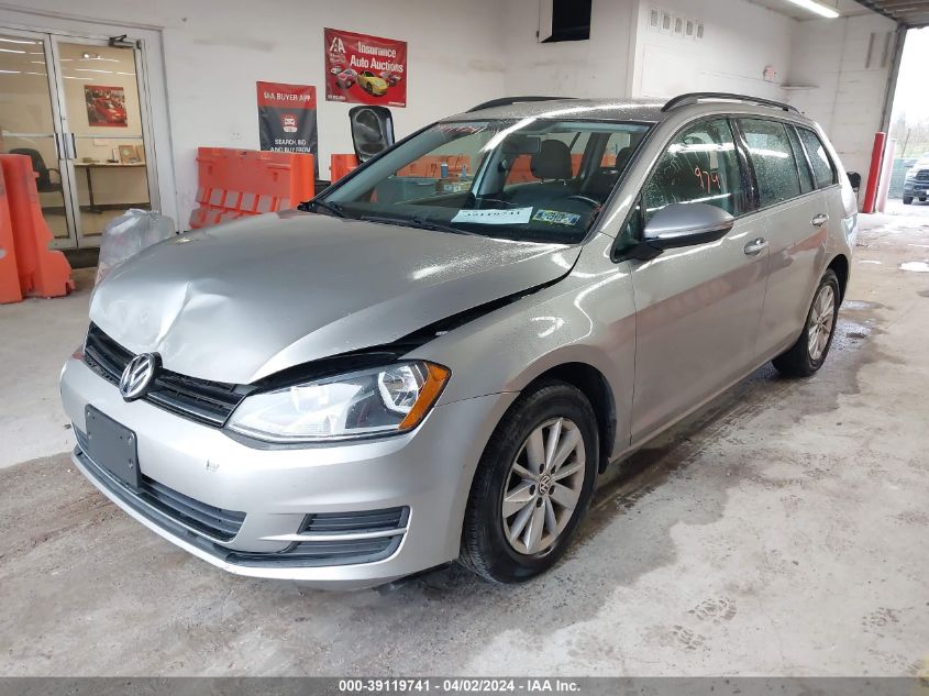 3VWC17AU2HM523952 | 2017 VOLKSWAGEN GOLF SPORTWAGEN