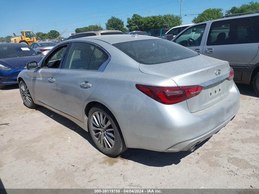 VIN JN1EV7AP1JM366364 2018 INFINITI Q50 LUXE/SPORT
