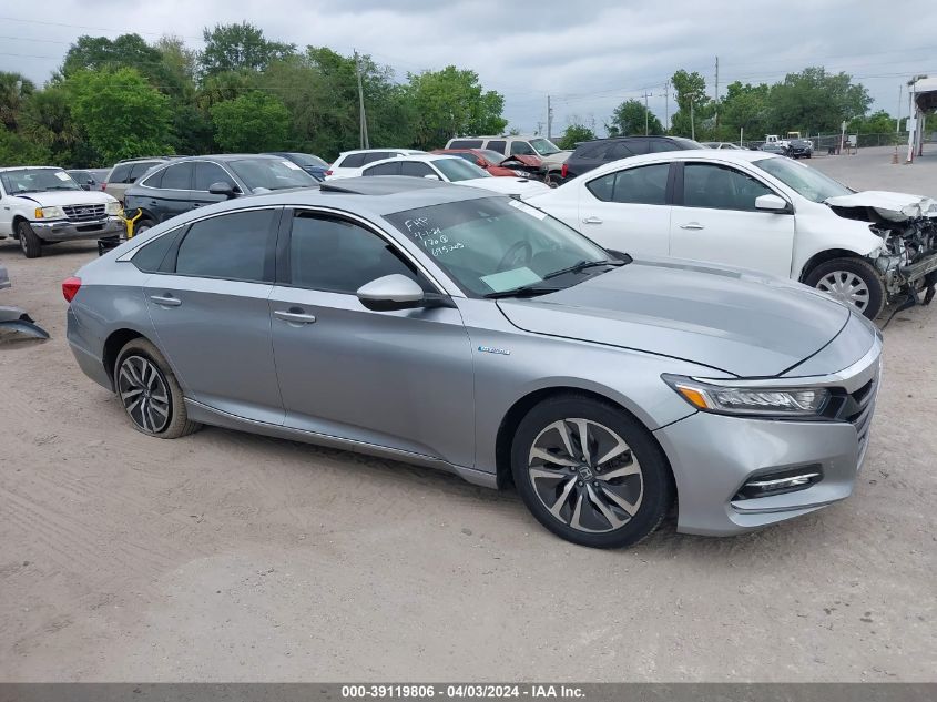 2018 Honda Accord Hybrid Ex-L VIN: 1HGCV3F59JA003897 Lot: 39119806