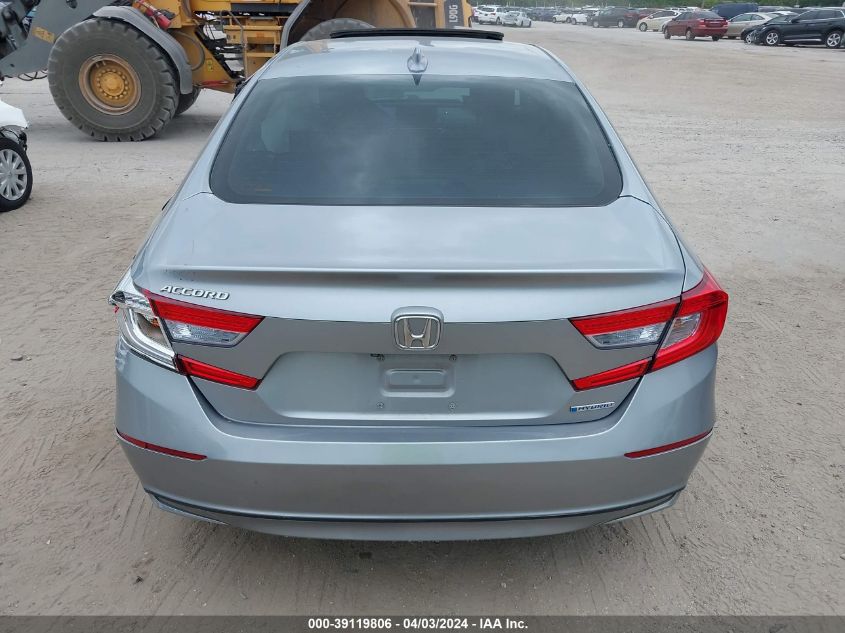 2018 Honda Accord Hybrid Ex-L VIN: 1HGCV3F59JA003897 Lot: 39119806