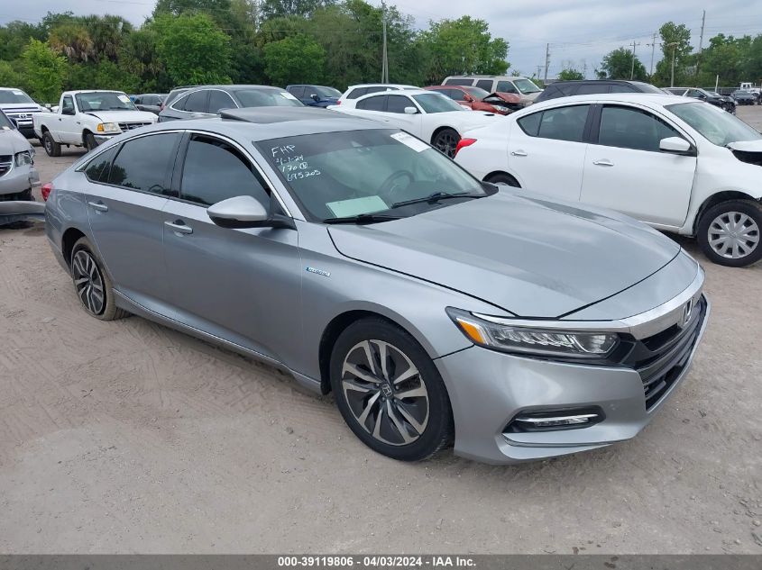 2018 Honda Accord Hybrid Ex-L VIN: 1HGCV3F59JA003897 Lot: 39119806