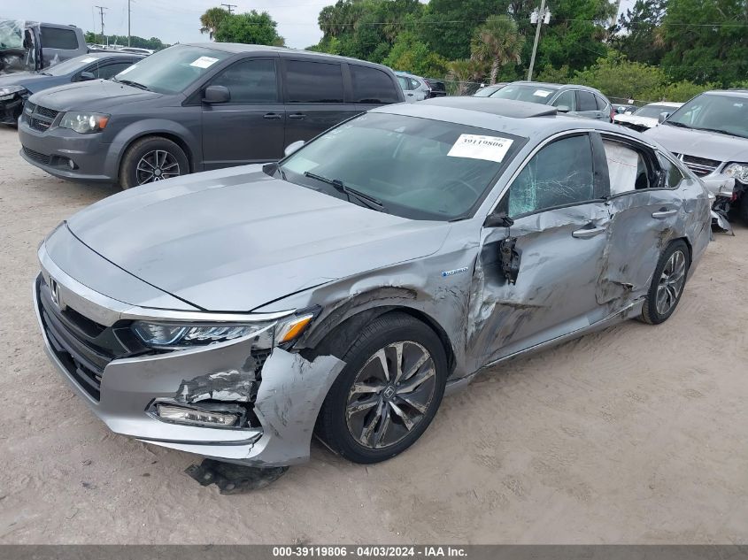 2018 Honda Accord Hybrid Ex-L VIN: 1HGCV3F59JA003897 Lot: 39119806