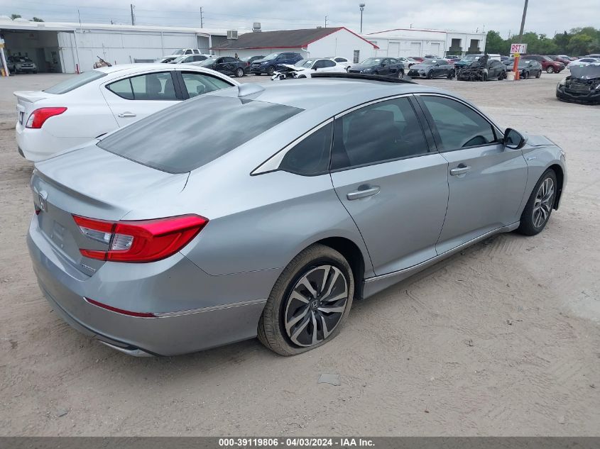 2018 Honda Accord Hybrid Ex-L VIN: 1HGCV3F59JA003897 Lot: 39119806