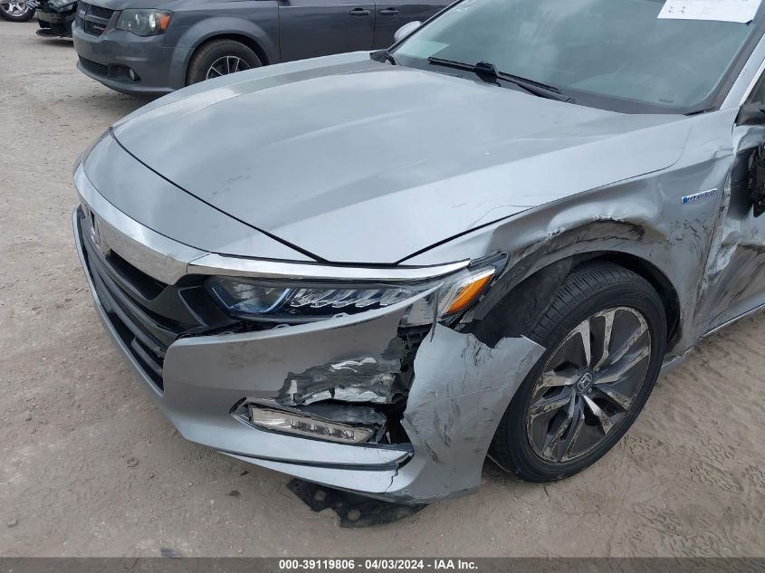 2018 Honda Accord Hybrid Ex-L VIN: 1HGCV3F59JA003897 Lot: 39119806