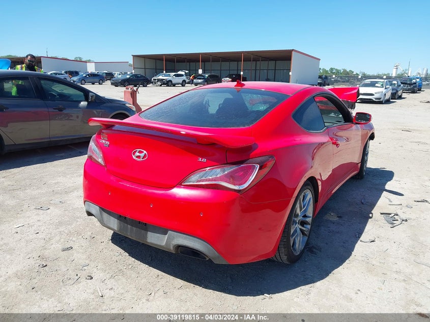 2015 Hyundai Genesis 3.8 Ultimate VIN: KMHHU6KJ9FU127343 Lot: 39119815