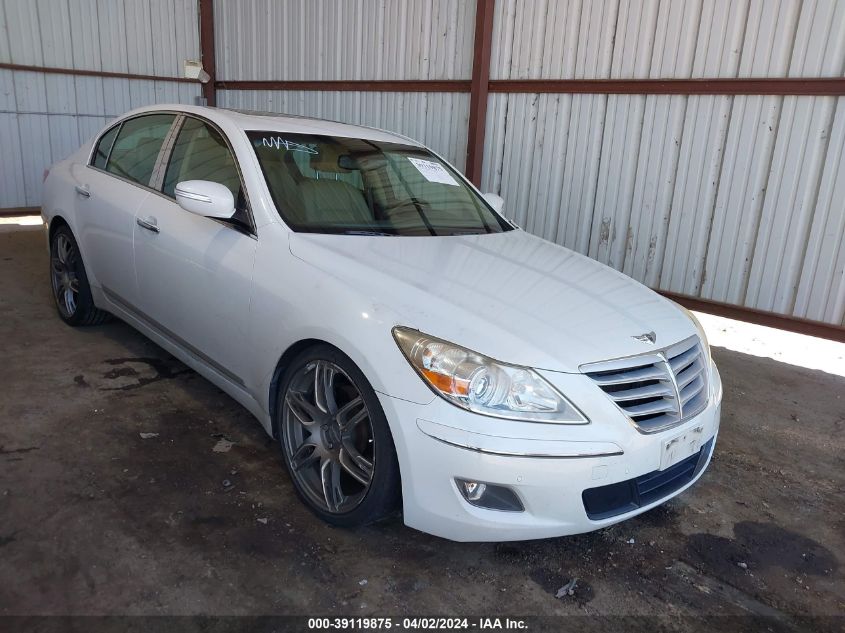 2010 Hyundai Genesis 4.6 VIN: KMHGC4DF7AU072248 Lot: 39119875