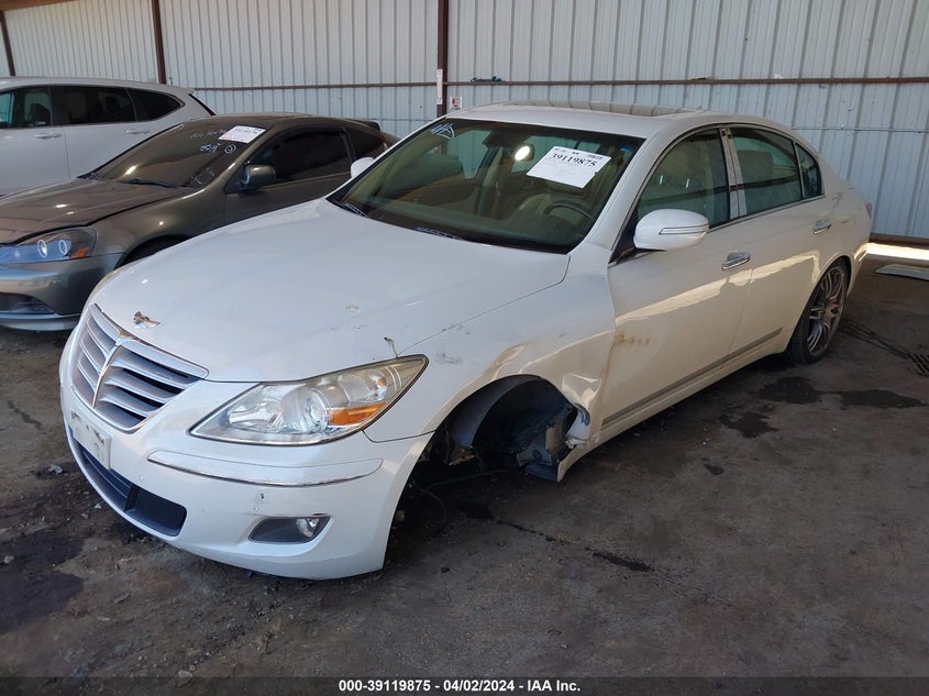 2010 Hyundai Genesis 4.6 VIN: KMHGC4DF7AU072248 Lot: 39119875