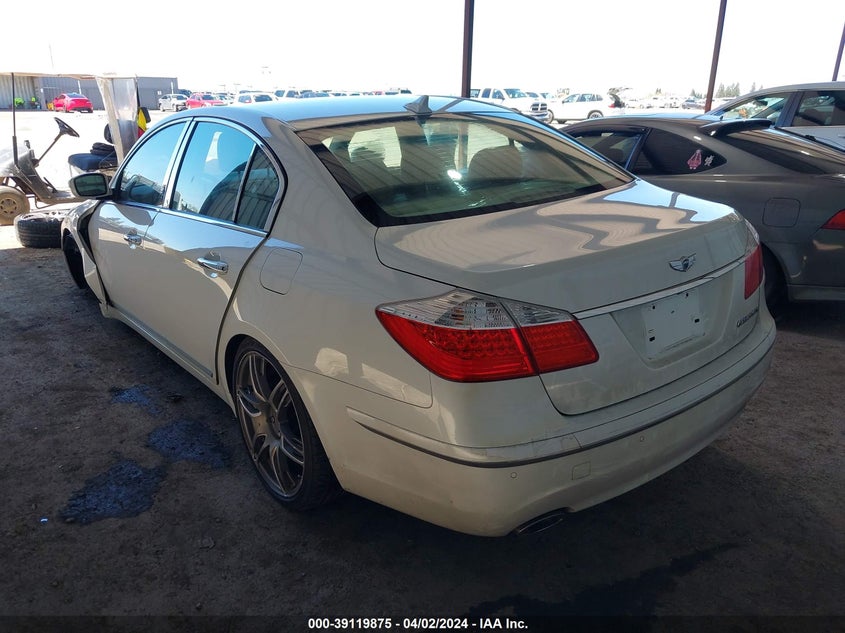2010 Hyundai Genesis 4.6 VIN: KMHGC4DF7AU072248 Lot: 39119875