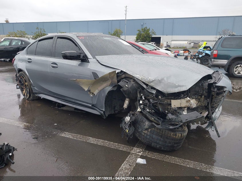 2023 BMW M3 Competition VIN: WBS33AY05PFP33644 Lot: 39119935