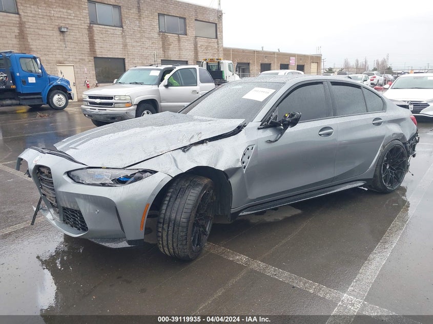 2023 BMW M3 Competition VIN: WBS33AY05PFP33644 Lot: 39119935