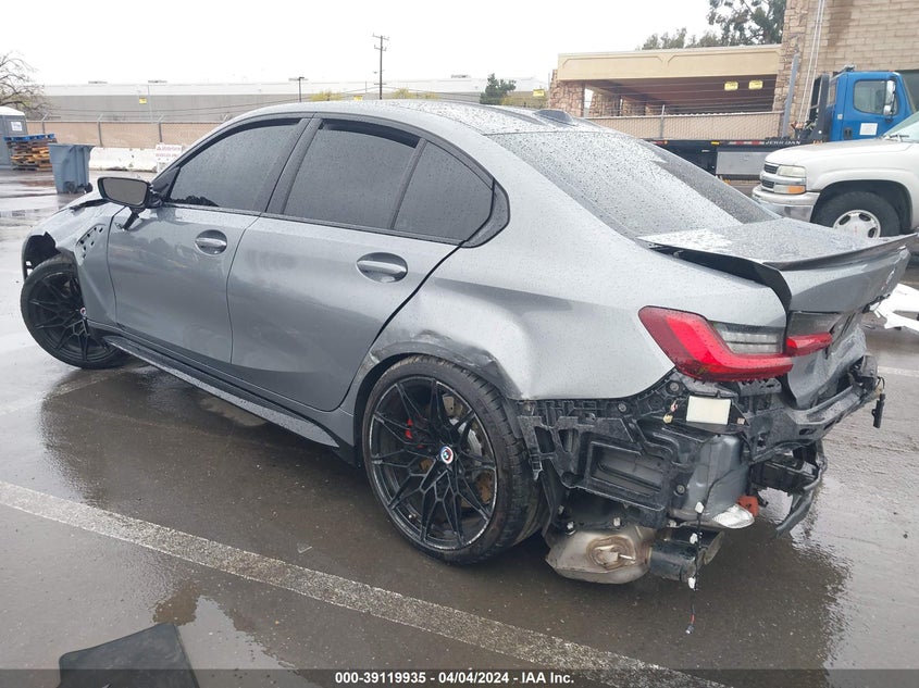 2023 BMW M3 Competition VIN: WBS33AY05PFP33644 Lot: 39119935