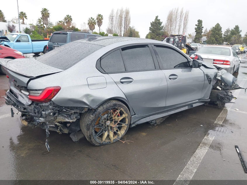 2023 BMW M3 Competition VIN: WBS33AY05PFP33644 Lot: 39119935