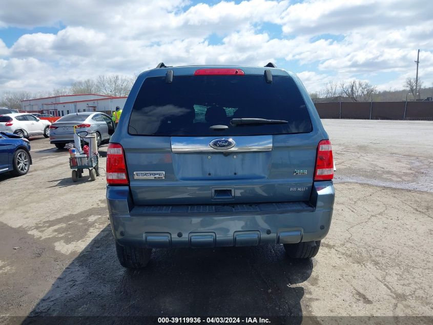 2011 Ford Escape Limited VIN: 1FMCU9EGXBKC29784 Lot: 39119936