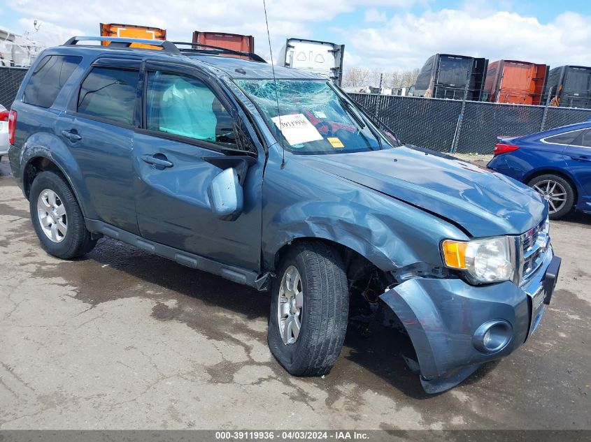 2011 Ford Escape Limited VIN: 1FMCU9EGXBKC29784 Lot: 39119936