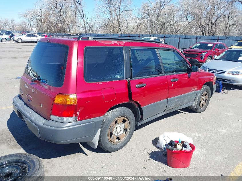 1999 Subaru Forester L VIN: JF1SF635XXH714298 Lot: 39119948