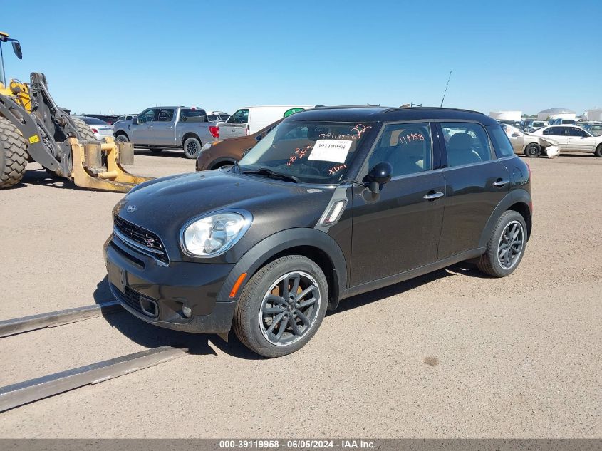 2015 Mini Countryman Cooper S VIN: WMWZC3C57FWP52837 Lot: 39119958