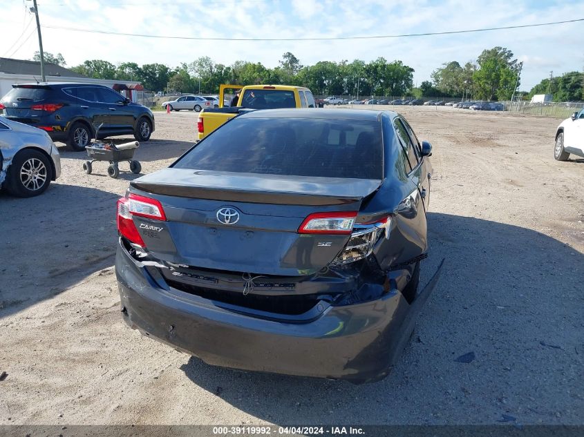 2012 Toyota Camry Se VIN: 4T1BF1FK3CU187541 Lot: 39119992