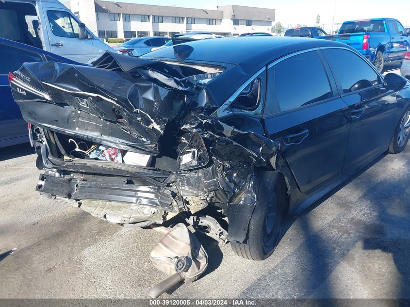 VIN 2HGFE2F29NH532352 2022 HONDA CIVIC LX