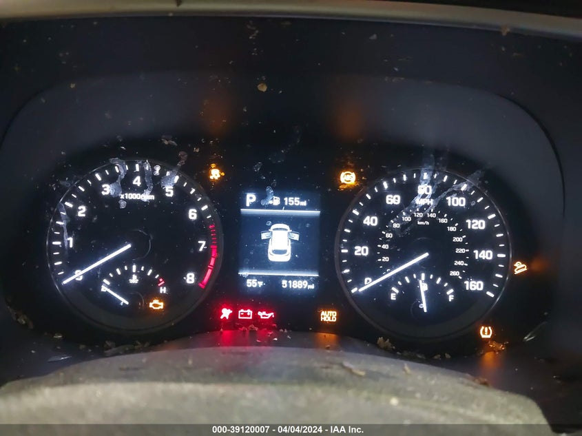 VIN KM8J2CA40LU083245 2020 HYUNDAI TUCSON SE