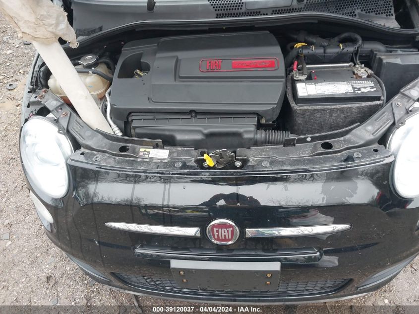 2013 Fiat 500 Sport VIN: 3C3CFFBR6DT750316 Lot: 39120037