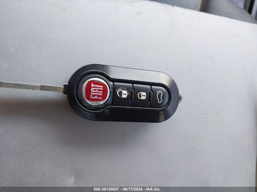 2013 Fiat 500 Sport VIN: 3C3CFFBR6DT750316 Lot: 39120037