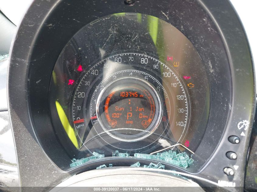 2013 Fiat 500 Sport VIN: 3C3CFFBR6DT750316 Lot: 39120037