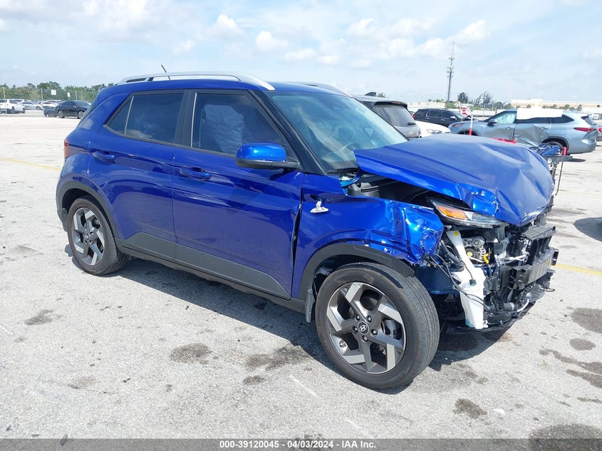2023 Hyundai Venue Limited VIN: KMHRC8A34PU225252 Lot: 39120045