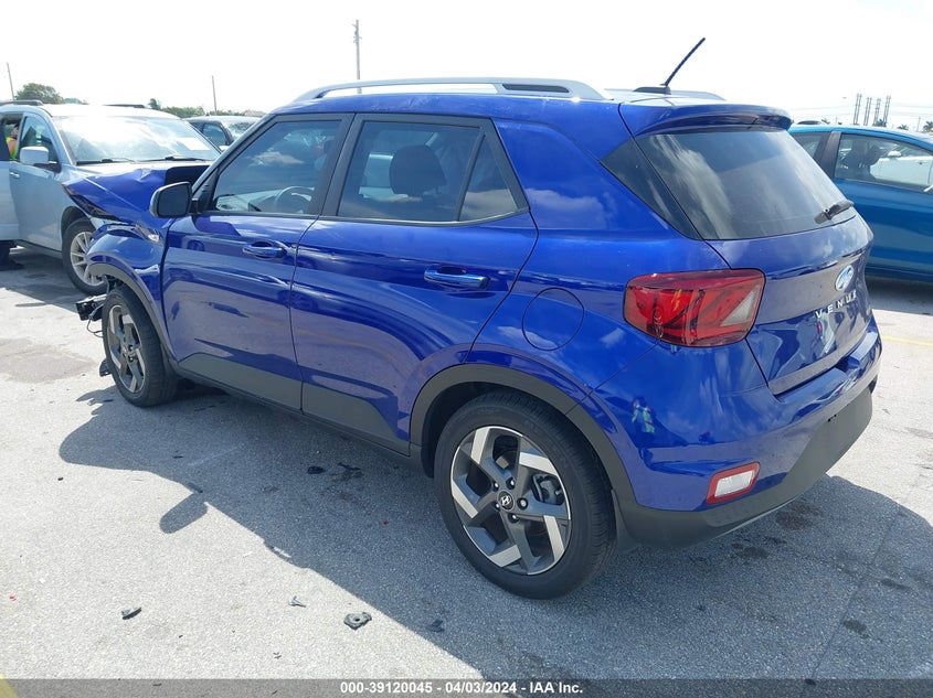 2023 Hyundai Venue Limited VIN: KMHRC8A34PU225252 Lot: 39120045