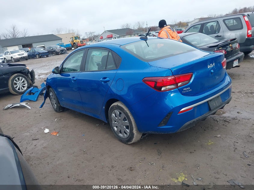 VIN 3KPA24AD4PE551637 2023 KIA RIO LX/S